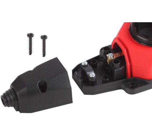 K-2e-RED-IP44 ЭРА Колодка каучуковая с/з 2гн 16A IP44 красная  Б0044551  ЭРА