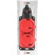 K-2e-RED-IP44 ЭРА Колодка каучуковая с/з 2гн 16A IP44 красная  Б0044551  ЭРА