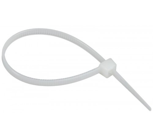 Хомут P6.6 стандартный белый 3,6х150мм  UHH30-D036-150-100-K01  IEK