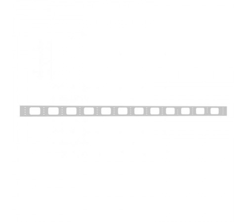 Органайзер кабельный вертикальный для стойки внешний с окнами 49U серия EKF PROximaITACOV49EKF