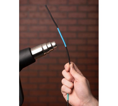 Термоусаживаемая трубка ТУТ нг 6/3 синяя EKF PROxima  tut-6-g-1m  EKF