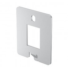 Суппорт для UDHOME-ONE для 1 разъема RJ45 тип A (20,1х14,8 мм) нержавеющая сталь  7368490  OBO Bettermann