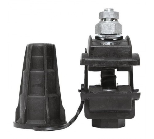 Зажим прокалывающий ответвительный N70 25-150 мм2 /16-120 мм2 (голый провод / СИП) инд. упак. EKF  n-70-r  EKF