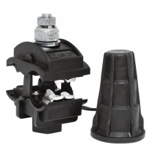 Зажим прокалывающий ответвительный N70 25-150 мм2 /16-120 мм2 (голый провод / СИП) инд. упак. EKF  n-70-r  EKF