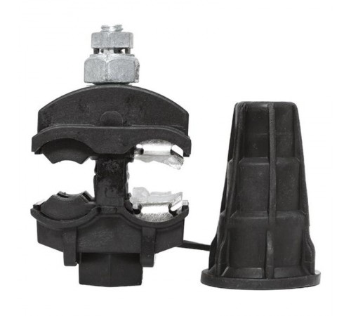 Зажим прокалывающий ответвительный N70 25-150 мм2 /16-120 мм2 (голый провод / СИП) инд. упак. EKF  n-70-r  EKF