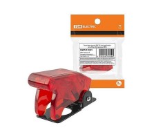 Защитная крышка для тумблеров SAC-01 типа KN и ASW красная   SQ0747-0301  TDM