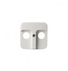 Накладка TV/FM розетки, Jussi, белый  2531   2TKA000017G1  ABB