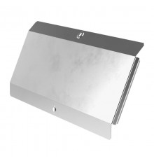 Крышка угла вертикального внешнего 45 градусов Стандарт INOX (AISI 304) 500  PR16.2925  Промрукав