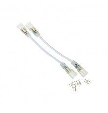 Коннектор для одностороннего гибкого неона 8х16 мм, длина 20 см (цена за 1 шт.)  134-007  NEON-NIGHT