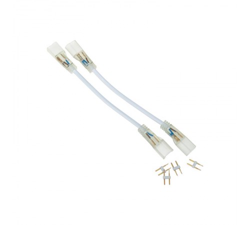 Коннектор для одностороннего гибкого неона 8х16 мм, длина 20 см (цена за 1 шт.)  134-007  NEON-NIGHT