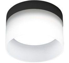 Светильник накладной потолочный под лампу, спот, HL453 12W, 220V, GX53, черный  41284  Feron