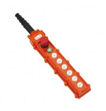 Пульт кнопочный NP3-3K на 6 кнопок, кнопка "ВКЛ" с фикс., повор. "Грибок" c фикс. IP65 (R)  586058  CHINT