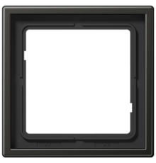 Рамка для вертикальной и горизонтальной установки, 1 пост; металл; антрацит; Aluminium  AL2981AN  Jung