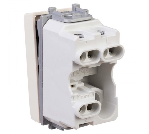 Переключатель "Ванильная дымка", "Avanti", 16A, 1 мод.  4405111  DKC