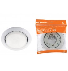 Светильник точечный встраиваемый под лампу СВ 01-06 GX53 белый  SQ0359-0057  TDM