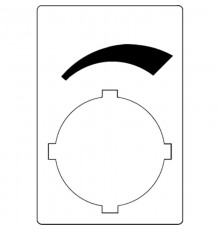 Шильдик для потенциометра  SK615562-87  ABB