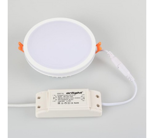 Светодиодная панель LTD-135SOL-20W Warm White  020712  Arlight