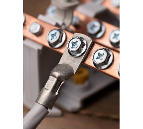 Наконечник медный луженый  ТМЛ 25-8-7 EKF PROxima  tml-25-8-7-g  EKF