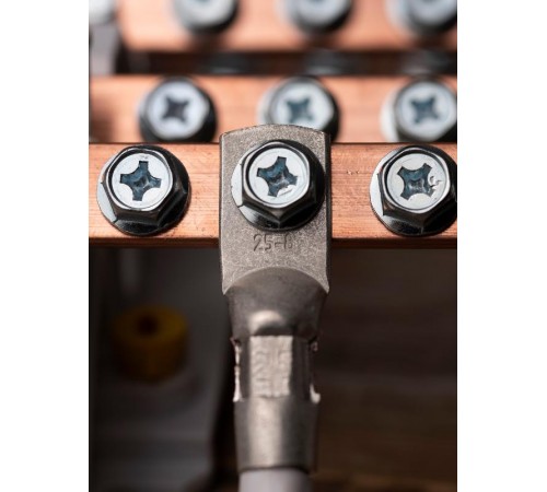 Наконечник медный луженый  ТМЛ 25-8-7 EKF PROxima  tml-25-8-7-g  EKF