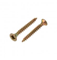 Саморез универсальный 3х25, желтый цинк, пакет (1000 шт/уп)  1111-0325-2  Kranz