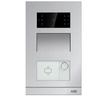 Станция вызова мини с одной клавишей, со считывателем ID  M21312P1-A  ABB