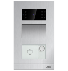 Станция вызова мини с одной клавишей, со считывателем ID  M21312P1-A  ABB