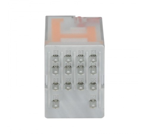 Одиночное реле, 4 перекидных контакта, 230 В AC, до 6 А  IR-230AC-4CO-D  DKC