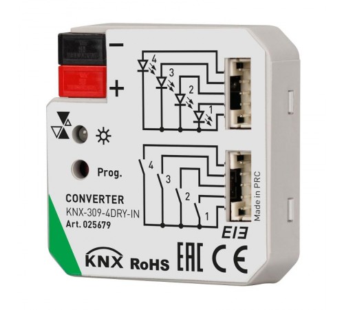 INTELLIGENT ARLIGHT Конвертер KNX-309-4DRY-IN (BUS)  025679  Arlight