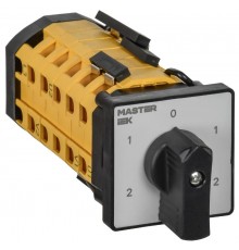 Переключатель кулачковый стандартная рукоятка 10А схема 23  MI-CS10-010-023  IEK