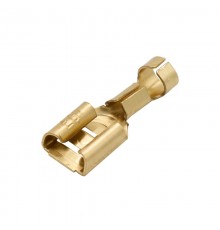 Наконечник плоский, (розетка), 1,5-2,5мм.кв. 6,3х0,8мм.  2B02L  DKC