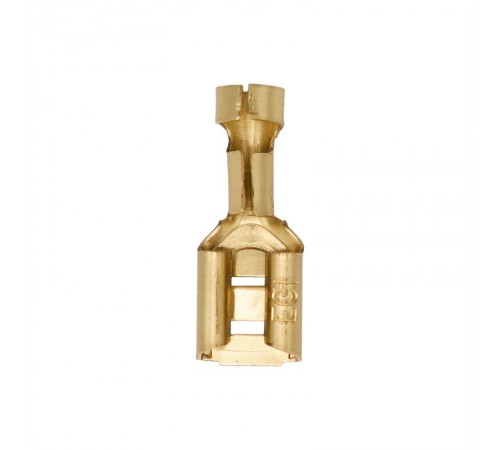 Наконечник плоский, (розетка), 1,5-2,5мм.кв. 6,3х0,8мм.  2B02L  DKC