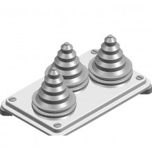 Фланец д/шк.типа R и W с каб. сальниками  ZW456  ABB