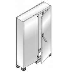 Шкаф AMX нерж.ст.с непр.дв 1800x1200x400  TM2824X  ABB
