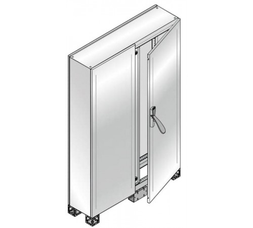 Шкаф AMX нерж.ст.с непр.дв 1800x1200x400  TM2824X  ABB
