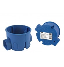 Коробка установочная 68х45 без саморезов, стыковочные узлы, инд. штрихкод  SQ1402-0933  TDM