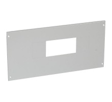 Металлическая лицевая панель XL3 800/4000 - на винтах - для DPX-IS 630 - высота 300 мм - 24 модуля  020907  Legrand