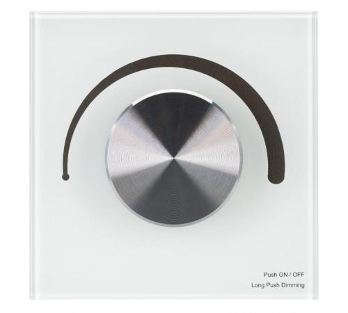 Панель SMART-P90-DIM-G-IN White (230V, Rotary, 2.4G) (arlight, Пластик)  028424  Arlight