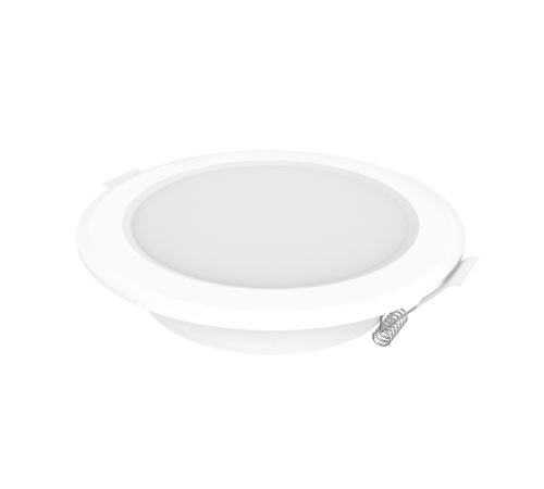 Светильник  Elementary Downlight круг 10W 780lm 4000K 170-260V IP20 120*26 монтаж 90-110мм белый LED 1/100  997420209  Gauss