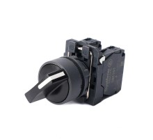 Переключатель SB5 в сборе модульный 22мм 2 позиции с возвратом 1НО  SB5AD41  SE