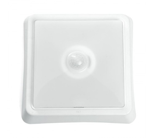 Светильник светодиодный накладной квадратный с ИК-датчиком , 10W, 800Lm, 4000K, в пластиковом корпусе, IP20, AL3023  41798  FERON
