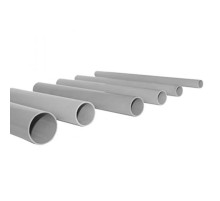 Труба гладкая жесткая ПВХ d20 EKF серая (156м/уп) (3м) EKF PROxima  trg-20-3m  EKF