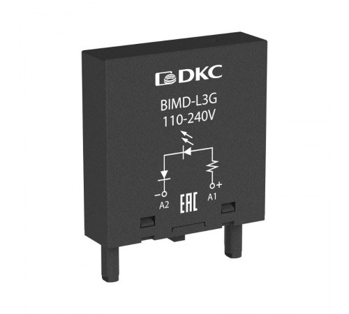 Модуль защиты, варистор, 120V AC/DC  BIMD-V3  DKC