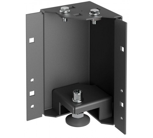 ITK by ZPAS Уголок цоколя h=200мм рег. чер. (4шт/компл) РФ  ZP-BC05-B1-02-R  ITK