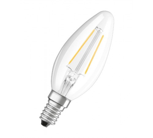 Лампа светодиодная филаментная LED Star В 2,5W/827 230V FIL E14 5X2  4058075330498  OSRAM