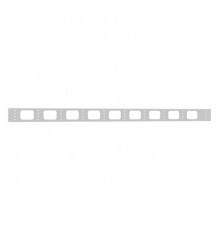 Органайзер кабельный вертикальный для стойки внешний с окнами, ширина 95мм 38U серия EKF PROximaITACOV38EKF