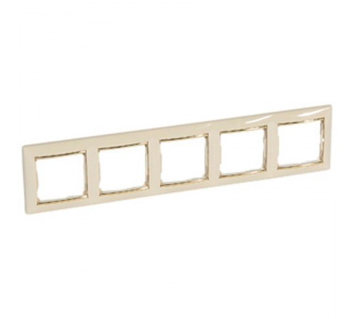 Valena Крем/Золото Рамка 5-ая горизонт.  774155  Legrand