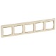 Valena Крем/Золото Рамка 5-ая горизонт.  774155  Legrand