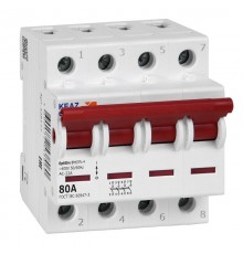 Выключатель нагрузки модульный OptiDin BM63PL-480-УХЛ3 (BM63PL)  328177  КЭАЗ