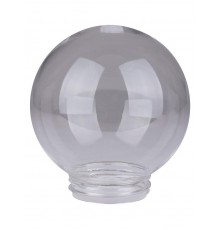 Рассеиватель для садово-паркового светильника шар ПММА 160 мм прозрачный (резьба А 85)  SQ0321-0202  TDM