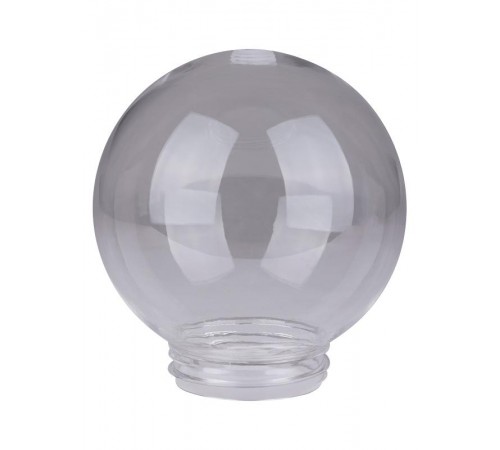 Рассеиватель для садово-паркового светильника шар ПММА 160 мм прозрачный (резьба А 85)  SQ0321-0202  TDM